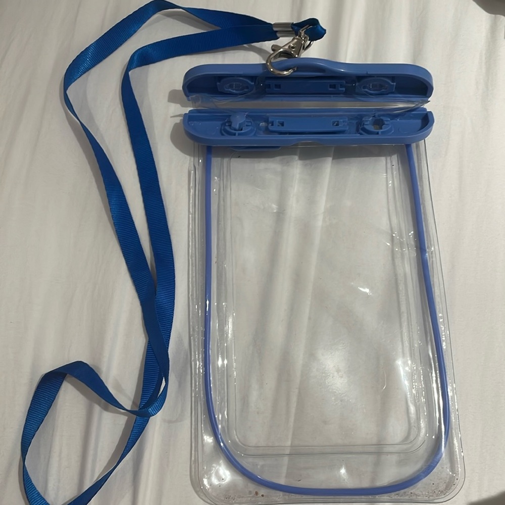 Phone electronics water proof clear case